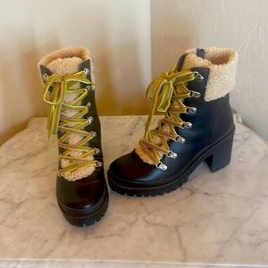 Steve Madden combat boots